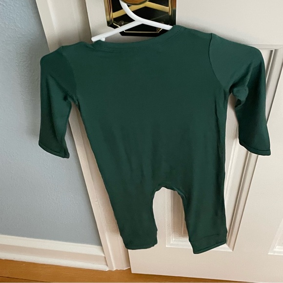 NWT Kyte Baby Bamboo Evergreen Zipper Footless Convertible One Piece Size 6-12M - Picture 5 of 5